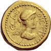 Image 2 : Roman Rep., J. Caesar with M.M. Plancus. Aureus