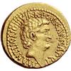 Image 2 : Roman Rep., M.Ant. & Octavianus with M.B. Aureus