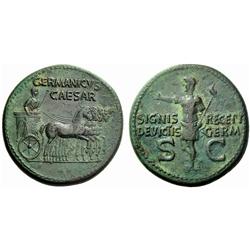 Roman Emp., Germanicus, Dupondius 37-41
