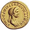 Image 2 : Roman Emp., Domitia, Aureus 82–83