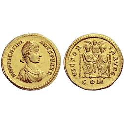 Roman Emp., Valentinian II, Solidus 378-383