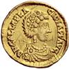 Image 2 : Roman Emp., Galla Placidia, Tremissis 455