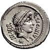 Image 2 : Roman Rep., Q. Sicinius and C. Coponius. Denarius 49