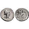 Image 1 : Roman Rep., Julius Caesar. Denarius 46-45