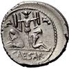 Image 3 : Roman Rep., Julius Caesar. Denarius 46-45