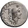Image 2 : Roman Rep., L. Valerius Acisculus. Denarius 45