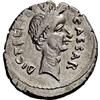 Image 2 : Roman Rep., J. Caesar & L. Aemilius Buca. Denarius 44