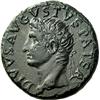 Image 2 : Roman Emp., Octavian, Dupondius ca. 22-26 AD