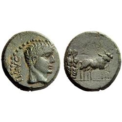 Roman Emp., Tiberius, Bronze