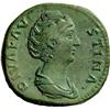Image 2 : Roman Emp., Diva Faustina I, Sestertius after 141
