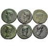 Image 2 : Multiple lots, Lot of 6 Roman asses