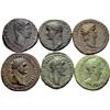Image 2 : Multiple lots, Lot of 6 Roman bronzes