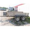 Image 6 : Bumper Hitch Tandem Utility Trailer/Flat Deck , Stacked Sides,  5 Hole 14 " Tire, 58" x 120"  - Have