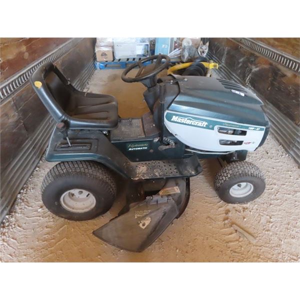 Mastercraft 18 HP 40" Riding Mower - Needs Engine Repair