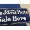 Image 3 : Vintage Porcelain Ford Genuine Parts Sign 13" x 36"