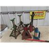 Image 1 : 4 Stabilizing Jacks & Hydraulic Bottle Jack