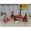 Image 1 : 4 Stabilizing Jacks & Hydraulic 12 Ton Bottle Jack
