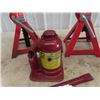 Image 3 : 4 Stabilizing Jacks & Hydraulic 12 Ton Bottle Jack
