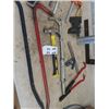 Image 2 : Squares, Levels, Wrecking Bar, Hammer, Nail Puller Clamps plus more