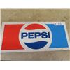 Image 1 : Metal Pepsi Sign 10" x 22"