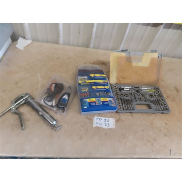 Tap + Die Set , Dremel + Accessory Kit