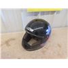 Image 3 : Blue Sparkle Snowmobile Helmet with Polaris Decals & LAzer Snowmobile Helmet