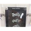 Image 2 : Harley Davidson Motorcycle Display of 1980's Bikes 12" x 25"