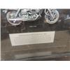 Image 4 : Harley Davidson Motorcycle Display of 1980's Bikes 12" x 25"