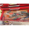 Image 4 : Tool Box with Tools; Wrenches Screwdrivers plus more