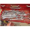 Image 5 : Tool Box with Tools; Wrenches Screwdrivers plus more
