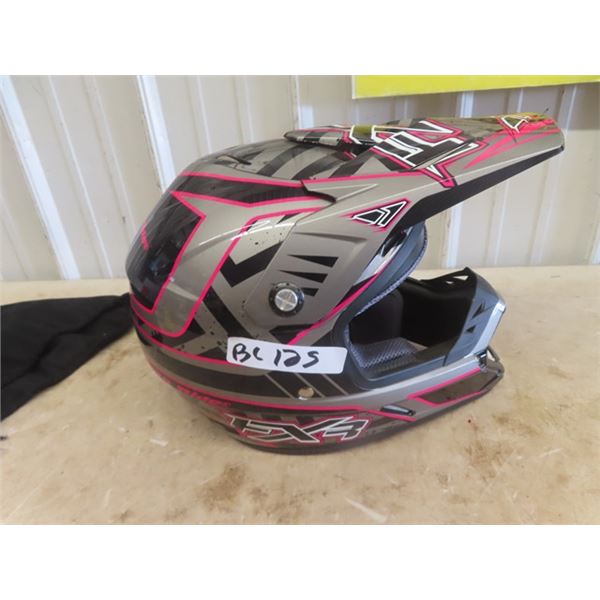 FXR Motorcycle Helmet Sz Lg