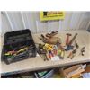 Image 1 : DeWalt Case Full of Odds n Ends of Hand Tools; Screwdrivers, Hammers, Tin Snips, Tape Measure, Teste
