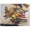 Image 3 : DeWalt Case Full of Odds n Ends of Hand Tools; Screwdrivers, Hammers, Tin Snips, Tape Measure, Teste