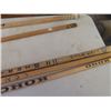 Image 4 : 5 Vintage Hockey Sticks with Autographs