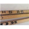 Image 5 : 5 Vintage Hockey Sticks with Autographs