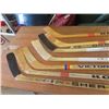 Image 2 : 8 Hockey Sticks with Autographs
