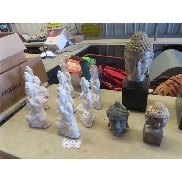 11 Buhda Statues