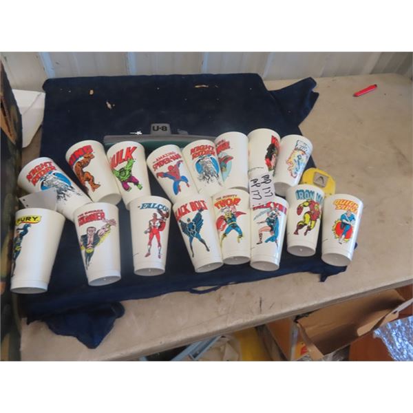 (7) 1975  Super Hero Glases