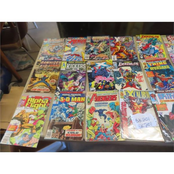 48 Marvel Comics - Variety of Old & New
