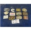 Image 1 : 12 Belt Buckles - Mack Truck, Blazer, Cummings, Ski Doo plus more