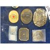 Image 2 : 12 Belt Buckles - Fire FIghter, RCMP, Correctional Service, Jack Daniels + Budwieser