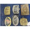 Image 3 : 12 Belt Buckles - Fire FIghter, RCMP, Correctional Service, Jack Daniels + Budwieser
