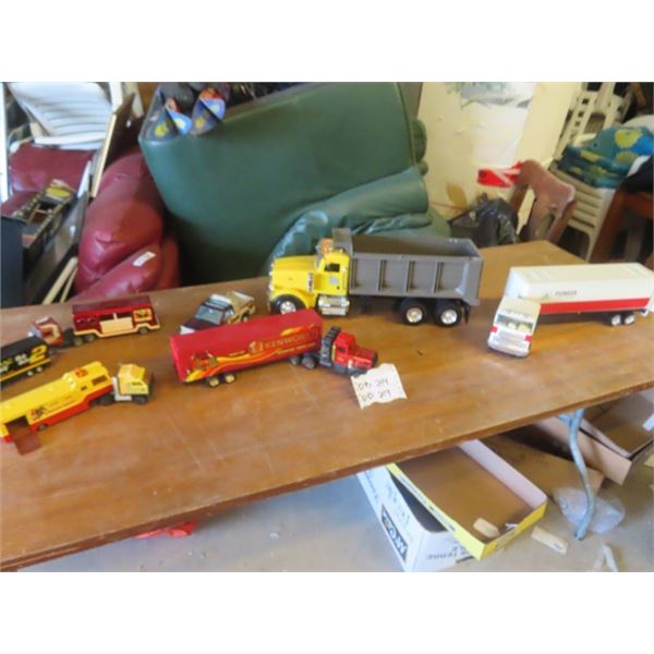 Toy Semis; Nylert, Inka, Buddy L