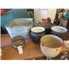 Image 1 : Galvanized Tub , Enamel Pots plus more