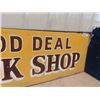 Image 3 : Wooden Tack Shop Sign 20" x 60"