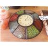 Image 3 : Salt Rock Candle Holder, Clock & Decor Items