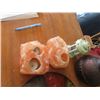 Image 5 : Salt Rock Candle Holder, Clock & Decor Items