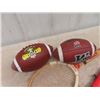 Image 2 : 97 Grey Cup Football , CFL Bomber Football, Tennis Rackets, Mini Football Helmet, Bicycle Seat