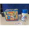 Image 1 : 1984 Metal Secret Wars Lunch Kit & Thermos - Aladdin