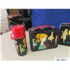 Image 5 : 2 Lunch Kits with Thermos ; 1) Barbie + Midge, 1) The Barbie - Metal  - both 1962 by Mattel
